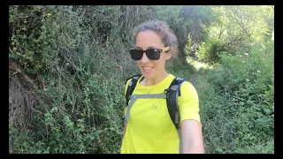 Ruta de los siete puentes con perro.  Capileira. Alpujarra. (4k)