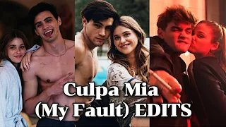 Culpa Mia (My Fault) BEST EDITS | Nicole Wallace and Gabriel Guevara | #culpamia #myfault #edits