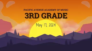 3rd Grade Spring Recital - May 17, 2024