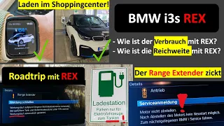 BMW i3s - Roadtrip mit dem REX - wie ist der Verbrauch, Lautstärke und Kosten im Winter?