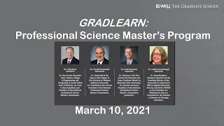 GRADLEARN: Professional Science Masters