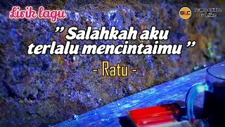 Salahkah Aku Terlalu Mencintaimu (Ratu) Cover : Nabila Maharani | Lirik