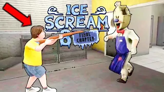 New Ice Scream 8 Game Mode Good + Bad Ending Full Gameplay