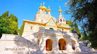 JERUSALEM, Church of MARY MAGDALENE on the MOUNT of OLIVES