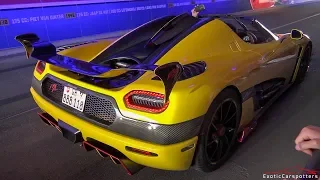 Supercars Accelerating & Revving in TUNNEL - LaFerrari, Twin Turbo Ford GT, F12 N-Largo S, 3x GT2 RS