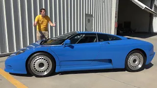 Bugatti EB110 - это ультра-редкий, ультра-причудливый Bugatti из 90’х