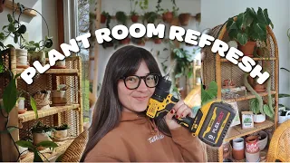 HOUSEPLANT ROOM REFRESH! | updating the plant room for spring