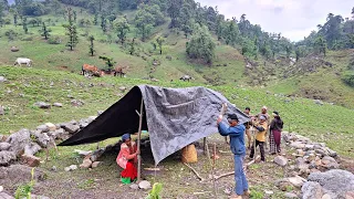 Poor But Very Happy Lifestyle of Mountain Village People | Mountain Village Life | Real Nepali Life|