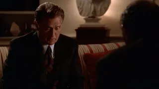 The West Wing – Toby and The President – “Can We Talk About My Father With Some Respect?!” – Part 2