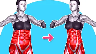 ➜ Shrink Your Waistline (30 Min. Belly Fat and Small Waist Standing Workout)