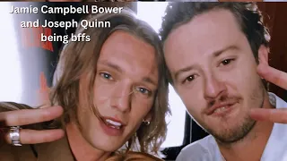 Jamie Campbell Bower and Joseph Quinn being funny and wholesome together for 27 minutes