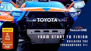 From Start to Finish: Building the TreasuryONE T1+ DAKAR 2024 car