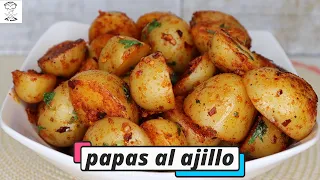 papas al ajillo riquísimas