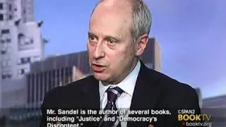 BookTV: After Words: Michael Sandel, "What Money Can't Buy: The Moral Limits of Markets"