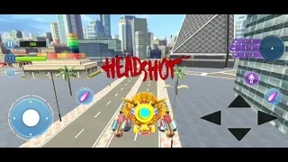 Robot Justice War: Car Jet Transform Game 2023 - Android Gameplay #16