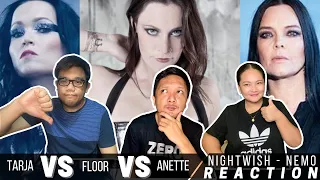 Nightwish - Nemo (Live Versions by Tarja, Anette, and Floor) REACTION