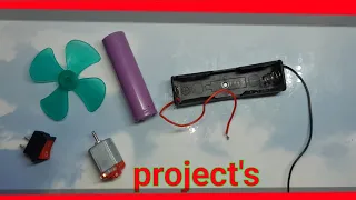 DC Motor Projects | dc motor fan | #dcmotor