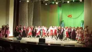 Гимн МГКИКа на концерте в честь 45-летия учебного заведения