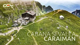Cabana si valea Caraiman 2023 - Bucegi - drona CEL.ro