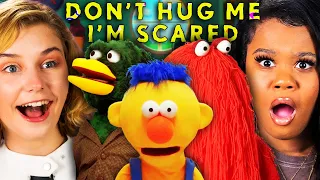 Gen Z Reacts To Don't Hug Me I'm Scared! | React