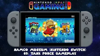 NAMCO MUSEUM (Nintendo Switch) - 09: Tank Force Gameplay