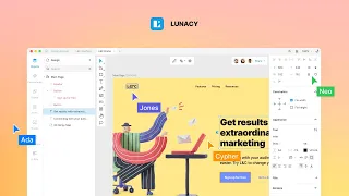 Lunacy 8 - Free design tool. Faster than Figma. Smarter than Sketch.