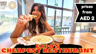EXPO 2020 FOOD | From AED 2 😱 | MOST AFFORDABLE RESTAURANT | Al Farwania