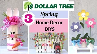 DIY Dollar Tree SPRING HOME DECOR IDEAS 🌺 NEW Bunny & Flower DIYS That You'll Want To Make