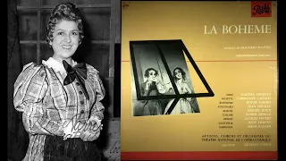 G. Puccini: La Bohème (Fra) - M. Angelici, R. Gardes, M. Roux, C. Castelli, dir. G. Tzipine (1955)