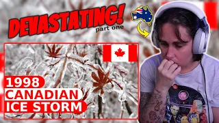 Part 1 - The Worst Natural Disaster, Canadian History (Ice Storm 1998) Australian Reacts |AussieTash