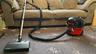 1993 Numatic Henry HVR200 Vacuum Cleaner - Overview & Demo: Featuring Optional Turbo Electric Head