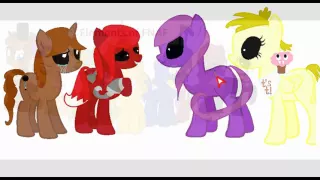 Мои рисунки(mlp) на компьютере (это моё первое видео, не судите строго)