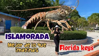 Que hacer en ISLAMORADA?| Betsy la Langosta y Atardecer en Restaurant . Florida Keys