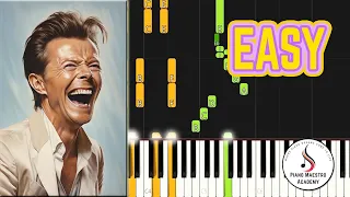 David Bowie - Life on Mars? - Very Easy Piano Tutorial - Beginner