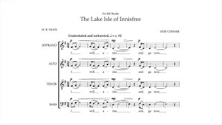 The Lake Isle of Innisfree, score video