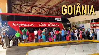 RODOVIÁRIA DE GOIÂNIA: Movimento de ônibus intermunicipais e interestaduais