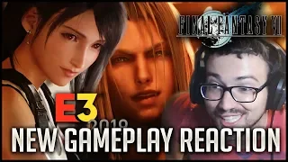 FINAL FANTASY 7 REMAKE E3 2019  ▶ TIFA REVEAL & NEW GAMEPLAY REACTION