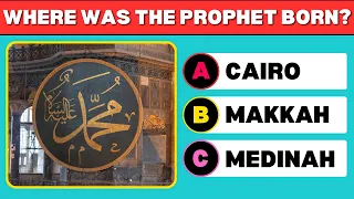 Prophet Muhammad (PBUH) Quiz 💚 Islamic Fun & Educational Quiz