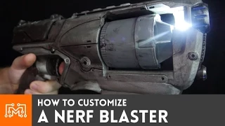 Customize a Nerf blaster // How-To | I Like To Make Stuff