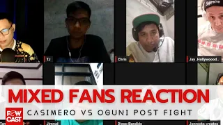 Boxing Fans Reacts to Casimero vs Oguni Boxing! Hindi Napigilan