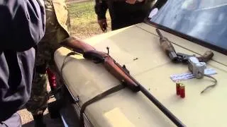 Задержание сепаратиста с оружием на блокпосту