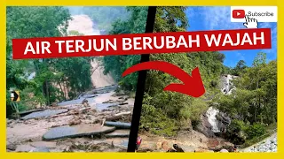 Dua suasana berbeza Air Terjun Seri Perigi di Yan Kedah
