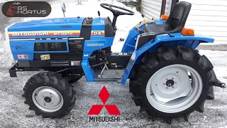 Mitsubishi MT1601 DT V2 4x4 16KM Mini Traktorek Japoński / Japanese Compact Tractor