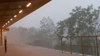 Heftige Unwetter in Berlin (30.05.2017)