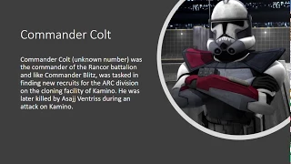PowerPoint Slide Show     All Clone Commanders and Captains