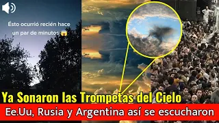 "INEXPLICABLE" Aumentan los EXTRAÑOS SONIDOS de Trompetas en el cielo en 2024