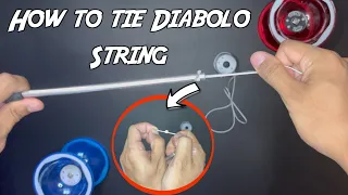 How to Tie & Change Diabolo String | (Beginners) Diabolo Tutorial