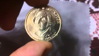 Выпуск №6 Серия Президенты США 1 Вашингтон монета в доллар