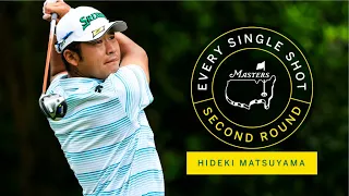 Every Shot From Hideki Matsuyama During The Third Round | The Masters