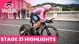 We have a new winner of the 2022 Giro d'Italia! | Giro d'Italia 2022 | Stage 21 | Highlights